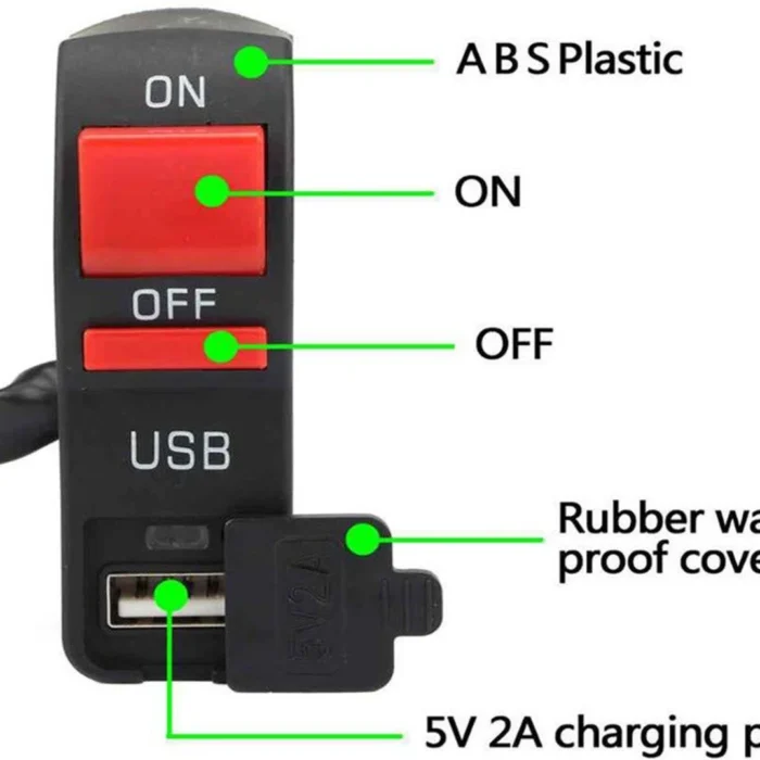 USB Charger with ON-Off Switch near me