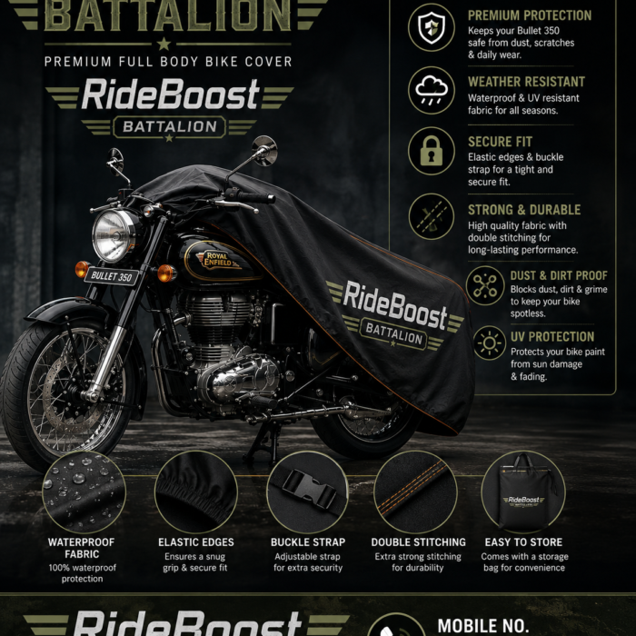 Royal Enfield Battalion 350 Full Body Cover Shop Near me