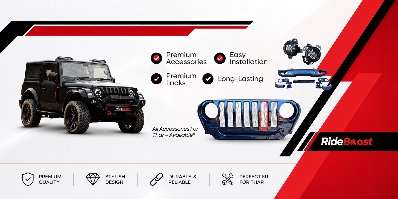 Thar Car Accessories Wholesale Price