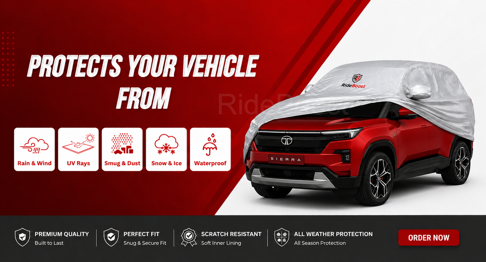 Tata Sierra Full body Cover Manufacturer near me