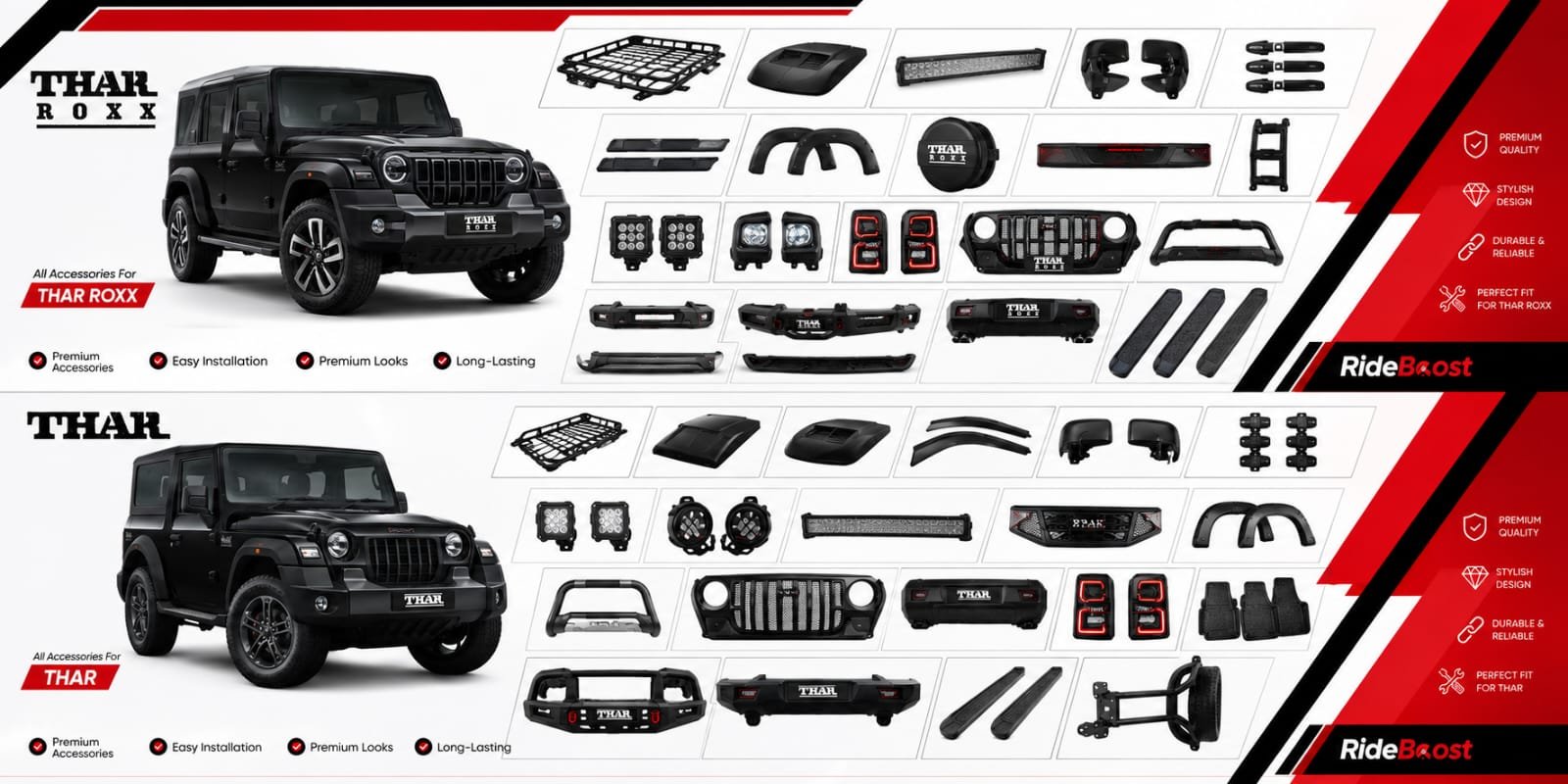 Thar Accessories Manufacturer